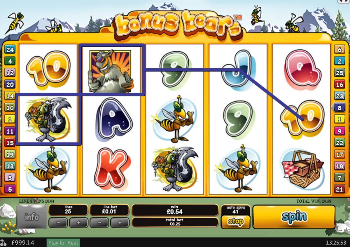 Bonus Bears: image of winning