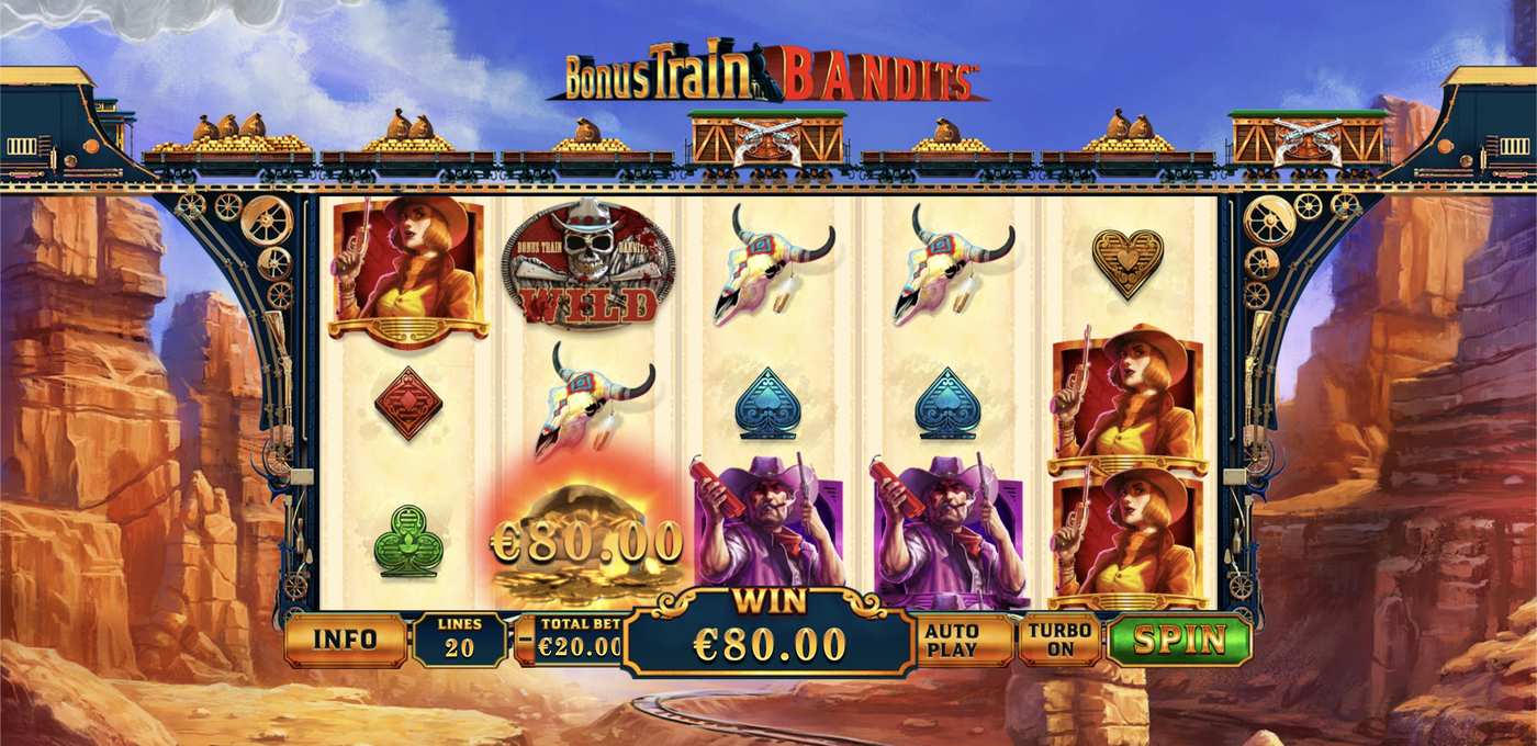 Bonus Train Bandits: image of winning
