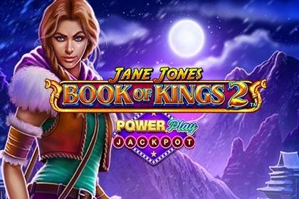 Book of Kings 2 PowerPlay Jackpot Online Slot Logo