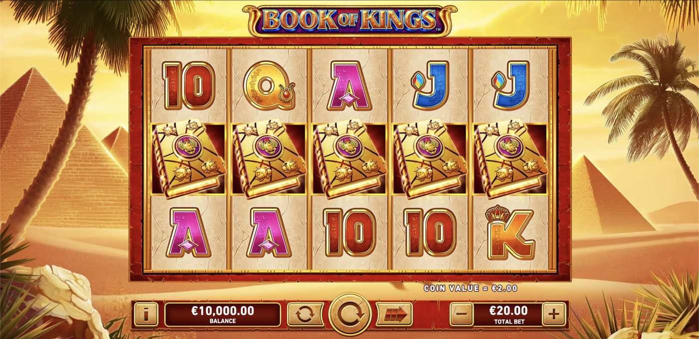 Book of Kings: image of main menu
