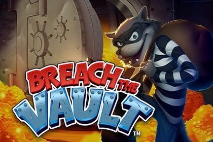 Breach the Vault Online Slot Logo