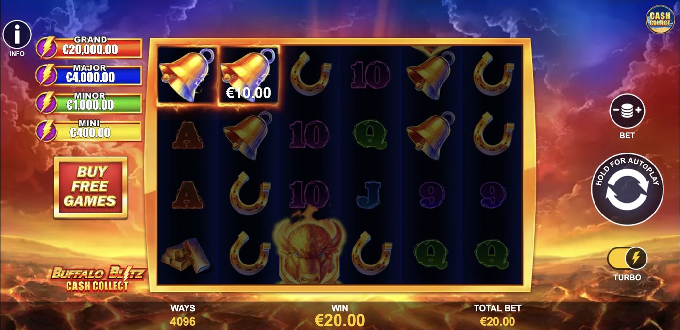 Buffalo Blitz: Cash Collect: image of winning
