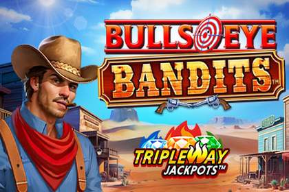 Bulls Eye Bandits Online Slot Logo