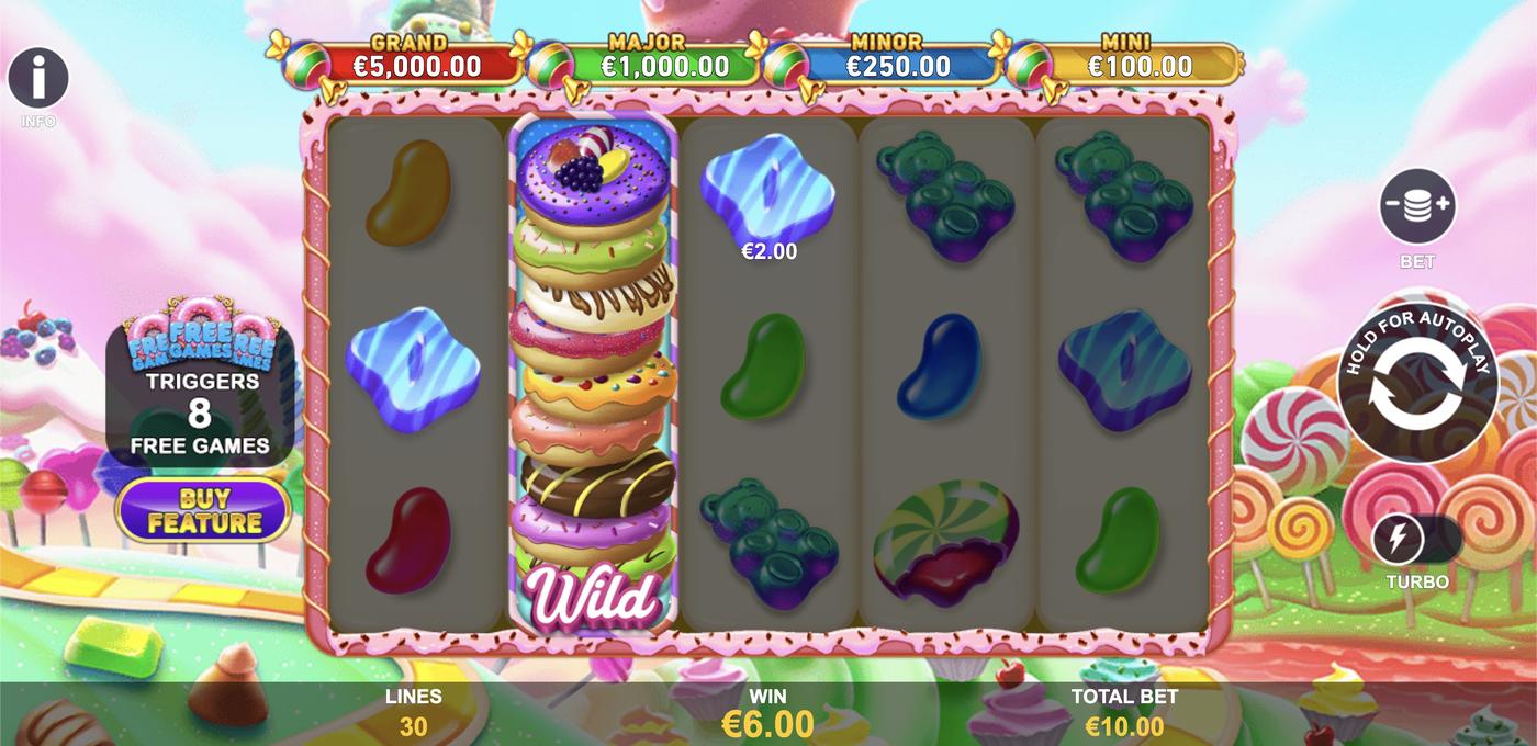 Candy Roll: image of winning