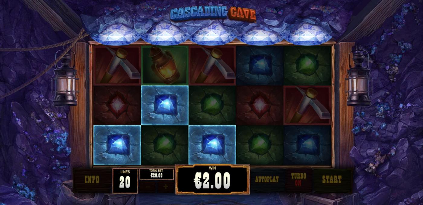 Cascading Cave: image of winning