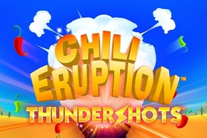 Chili Eruption Thundershots Online Slot Logo