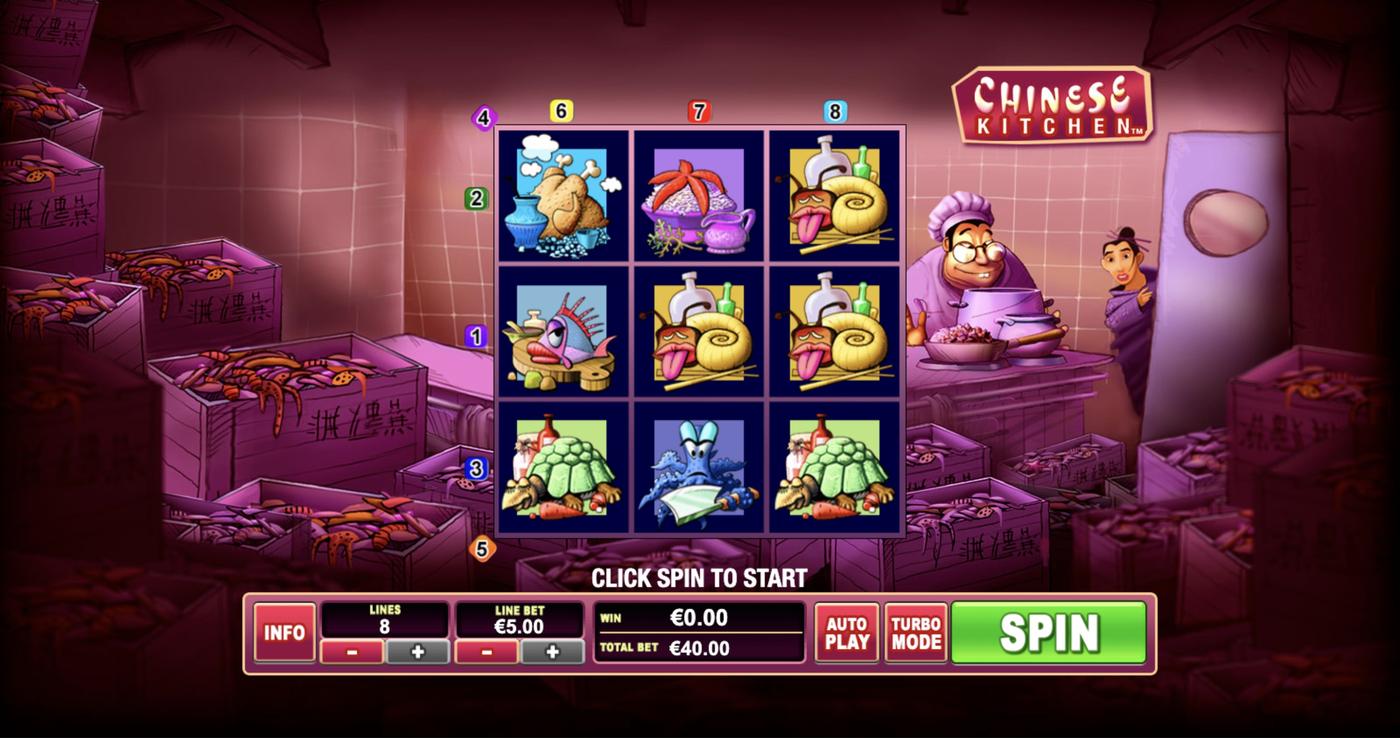 Chinese Kitchen: image of main menu