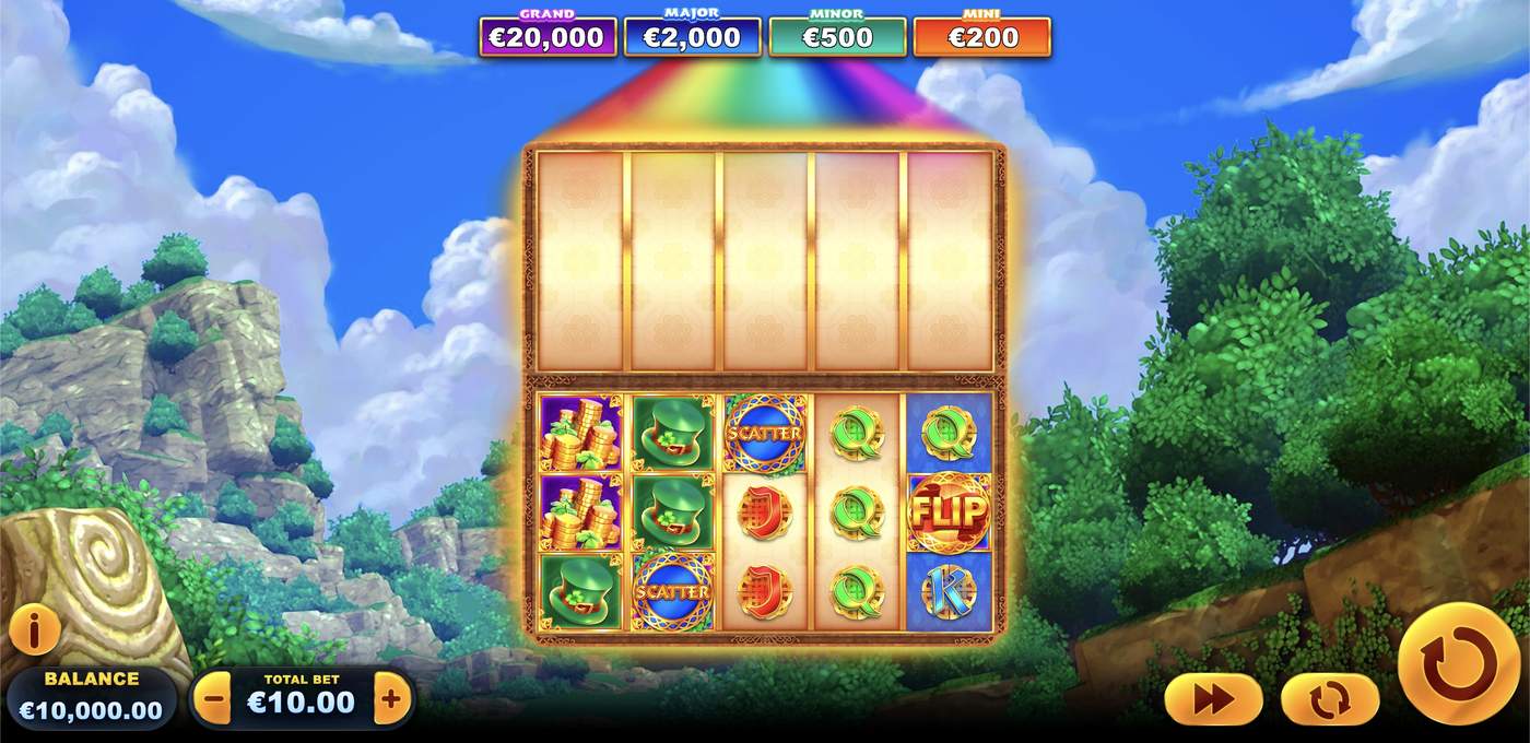 Clover Flip: image of main menu