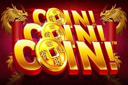 Coin! Coin! Coin! Online Slot Logo
