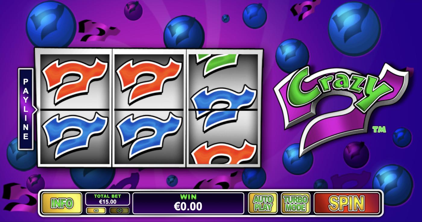 Crazy 7: image of main menu