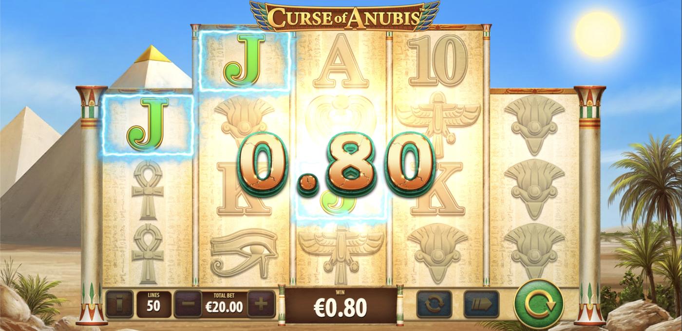 Curse of Anubis: image of winning