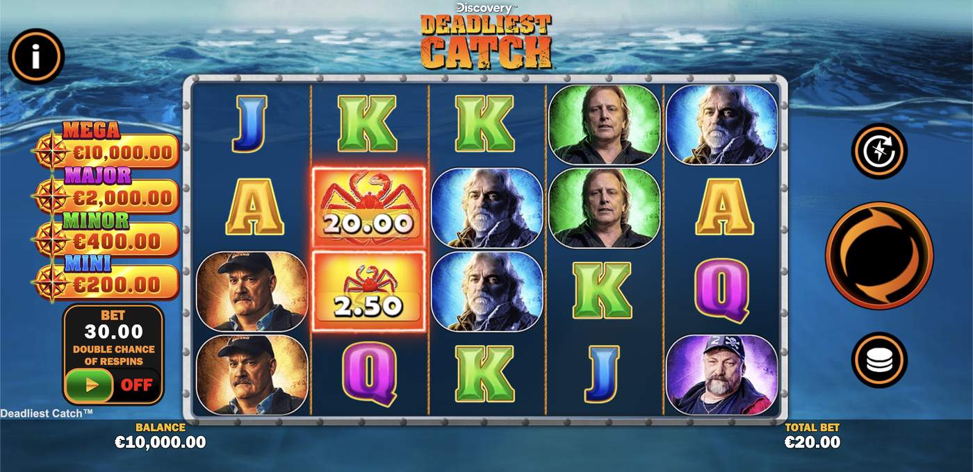 Deadliest Catch: image of main menu
