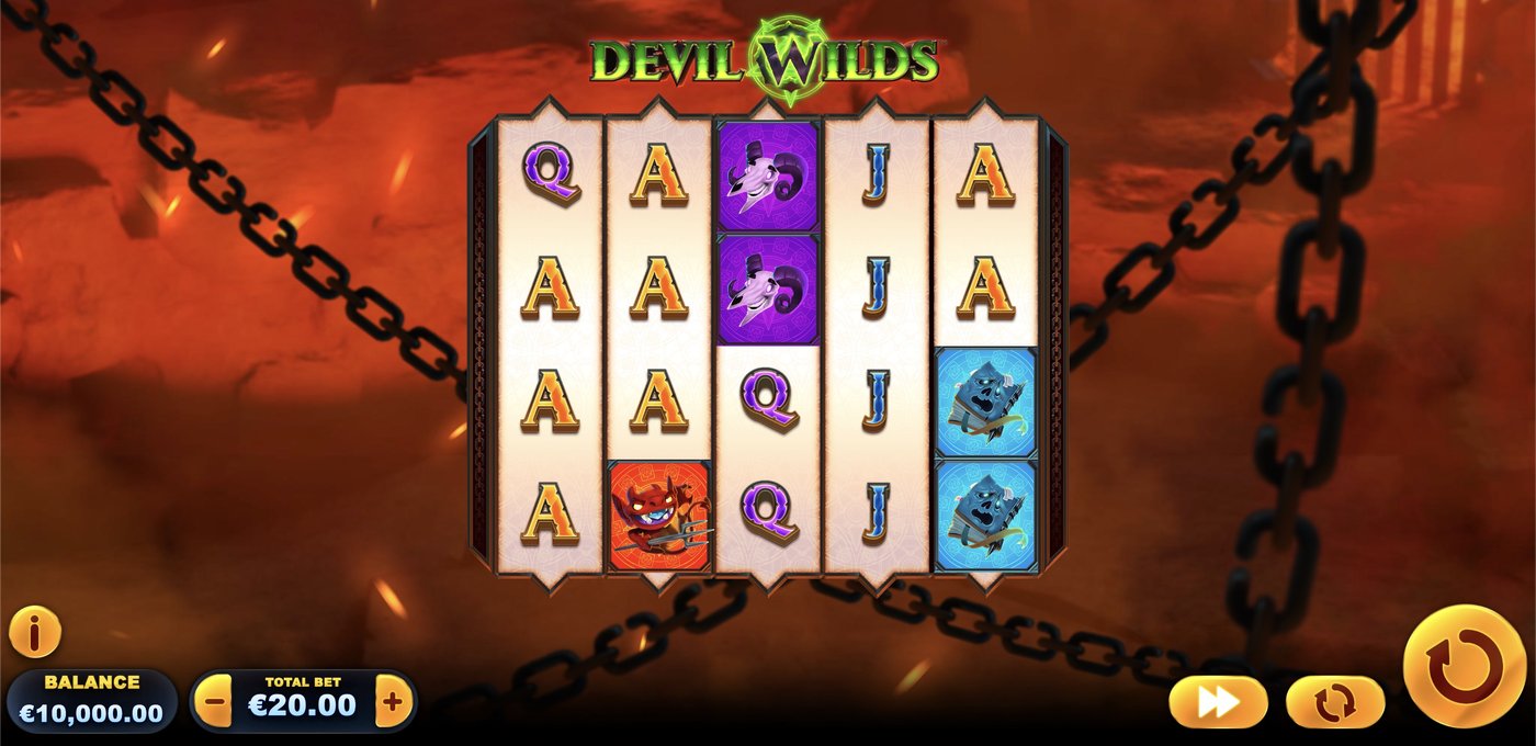 Devil Wilds: image of main menu