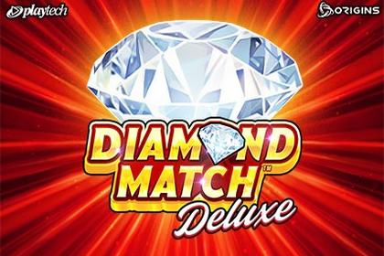 Diamond Match Deluxe Online Slot Logo