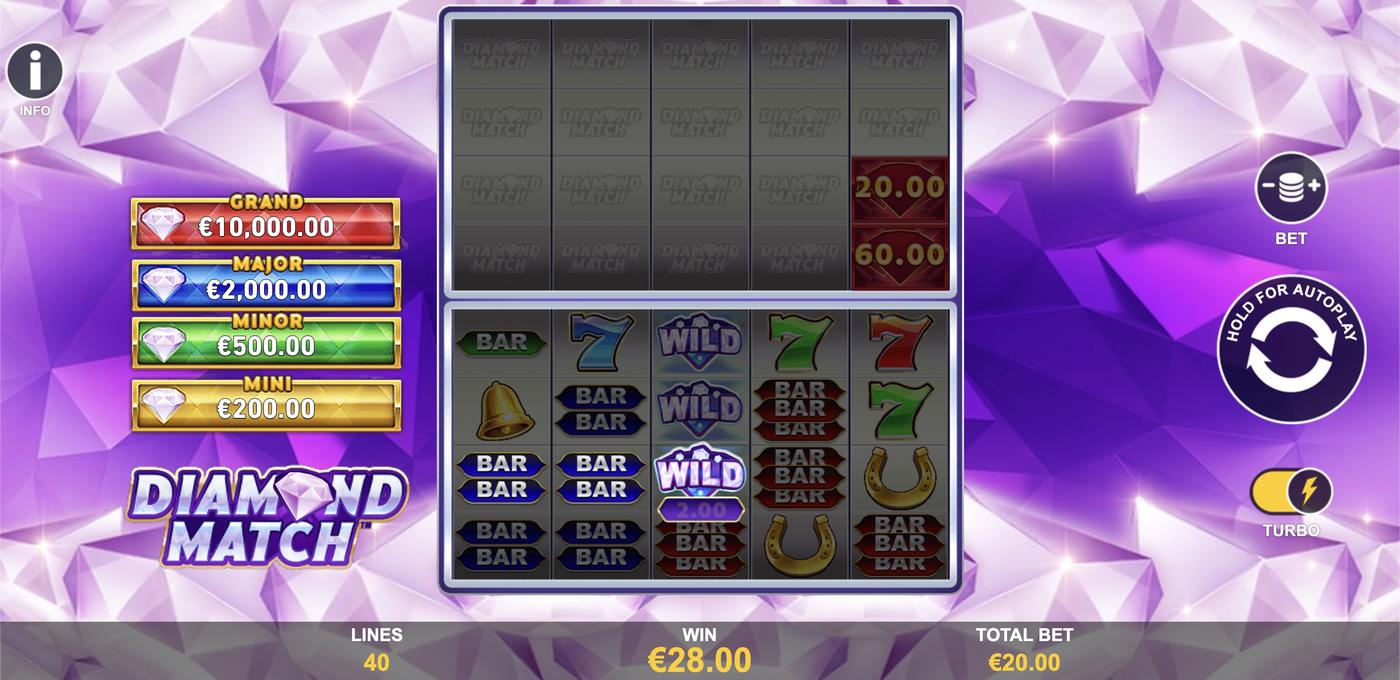 Diamond Match: image of winning