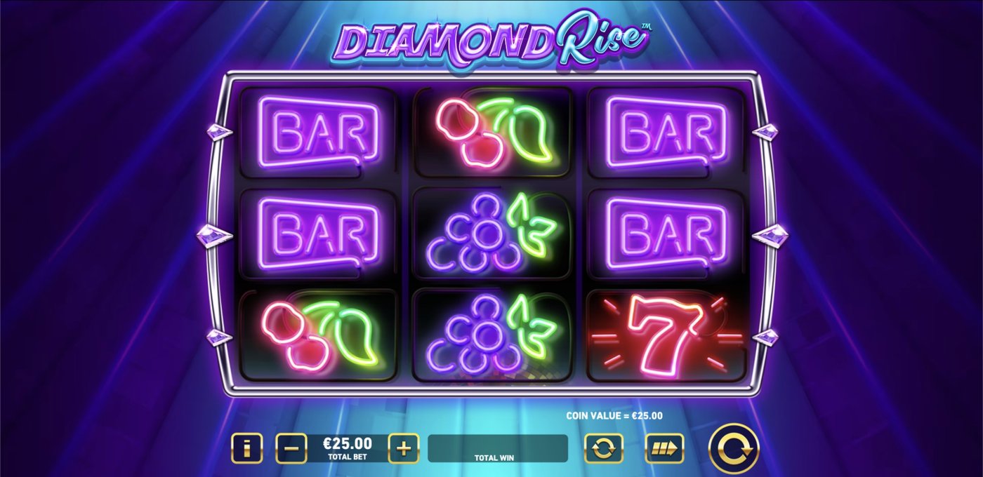 Diamond Rise: image of main menu