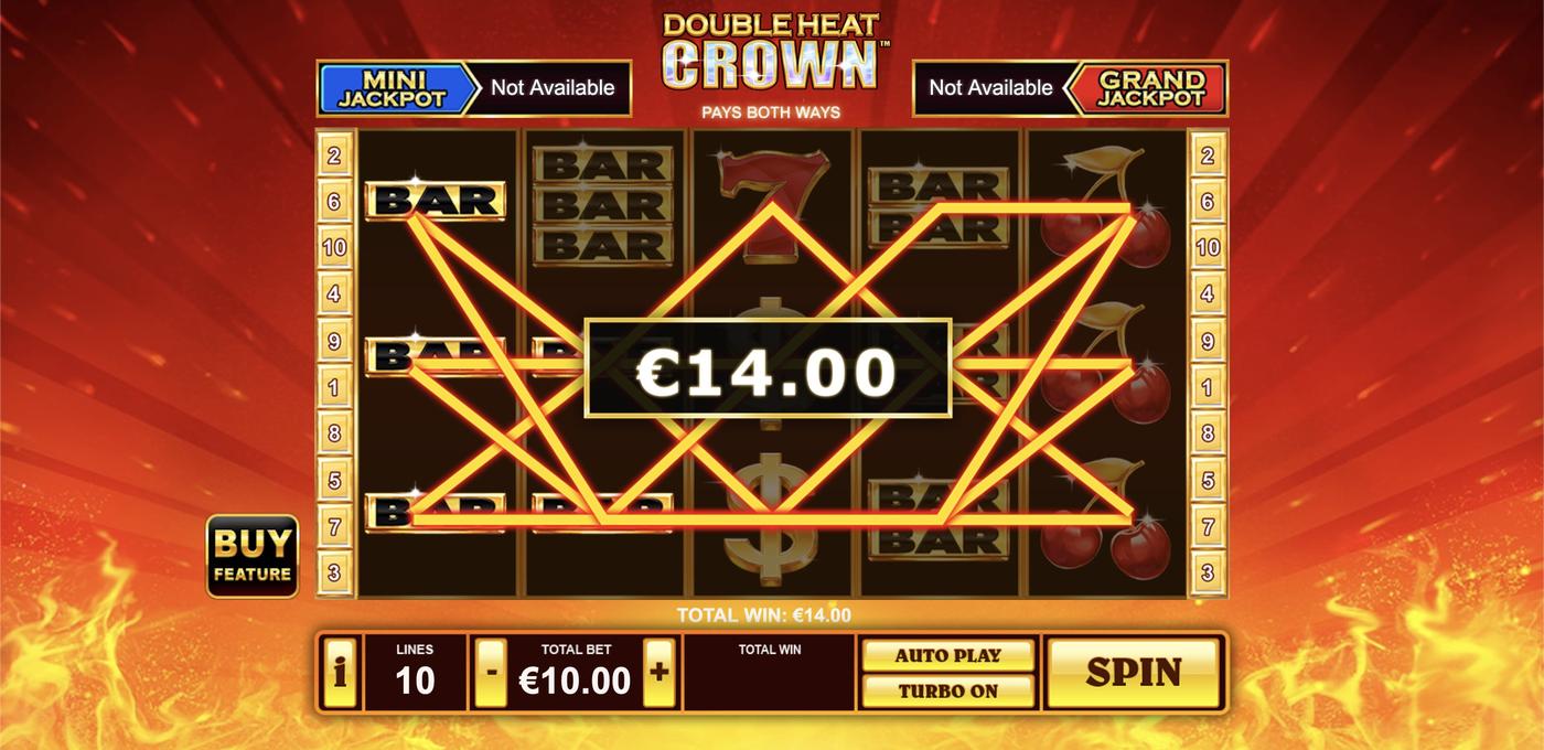 Double Heat: Crown: image of winning
