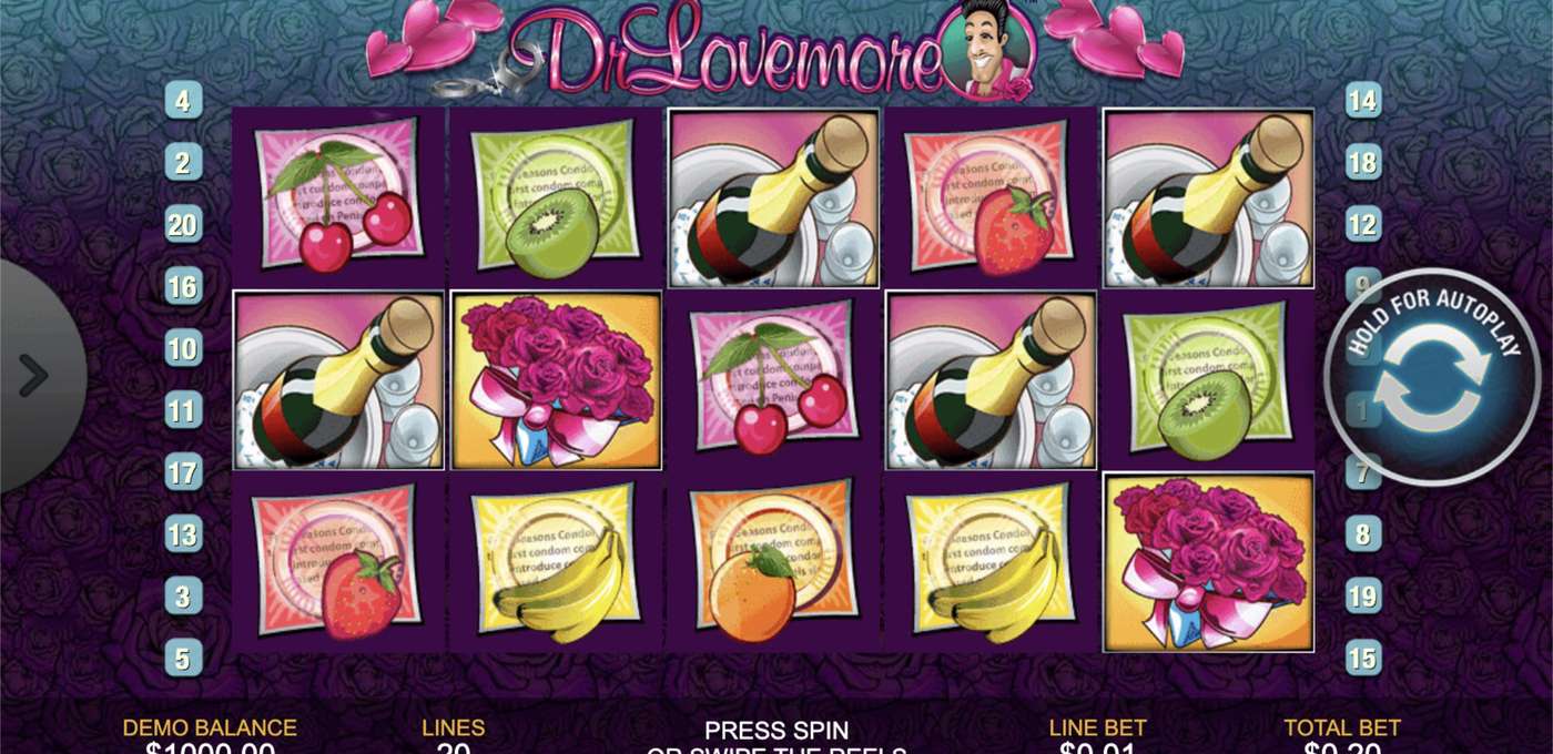 Dr. Lovemore: image of main menu