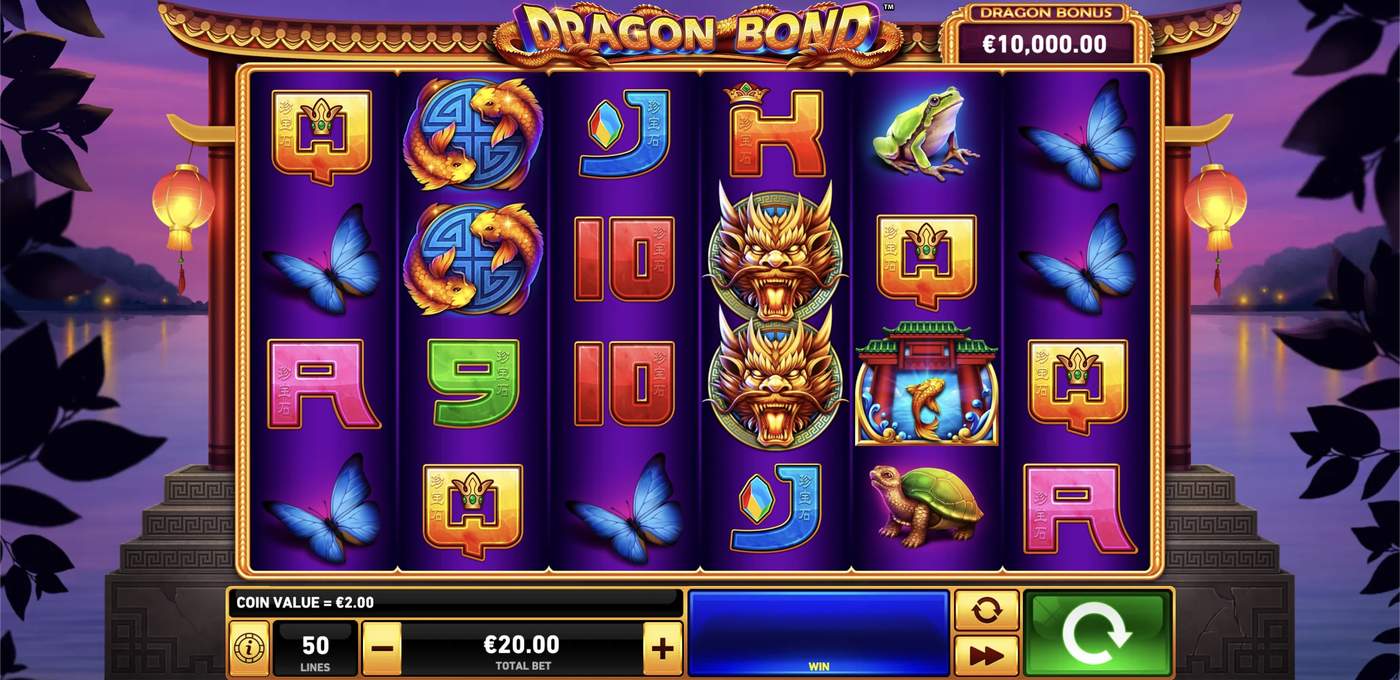 Dragon Bond: image of main menu