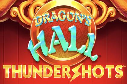 Dragon's Hall Thundershots Online Slot Logo