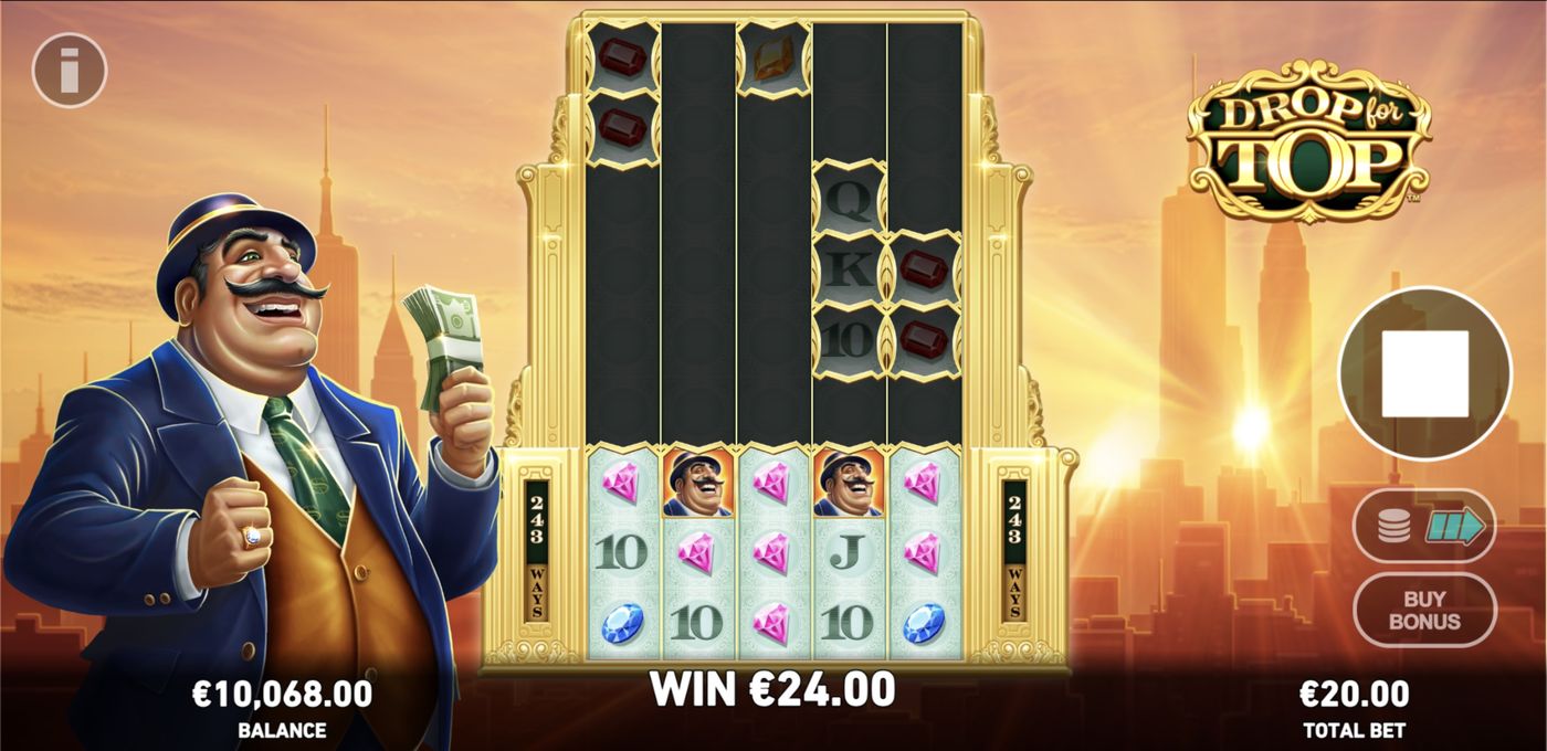 Drop for Top: image of winning