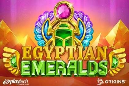 Egyptian Emeralds Online Slot Logo