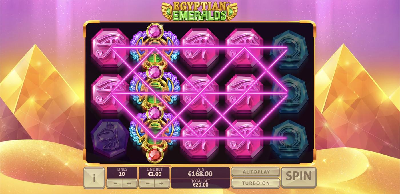 Egyptian Emeralds: image of winning