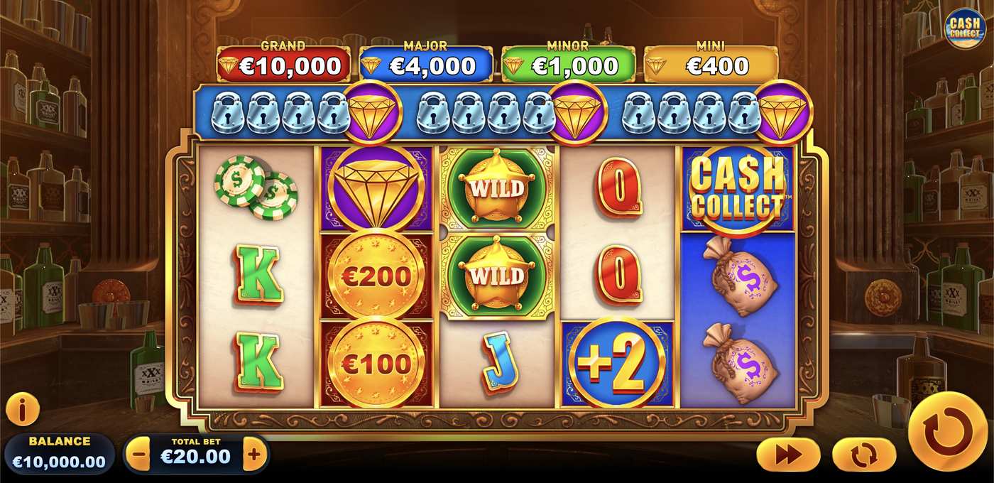 El Ranchero Cash Collect Diamond Path: image of main menu
