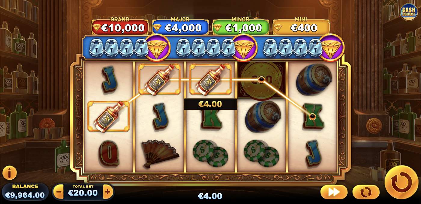 El Ranchero Cash Collect Diamond Path: image of winning