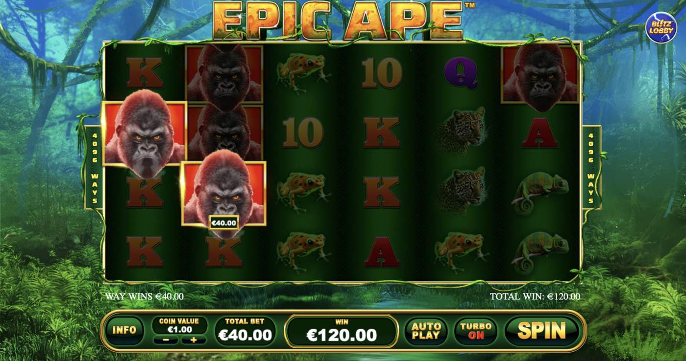 Epic Ape: image of winning