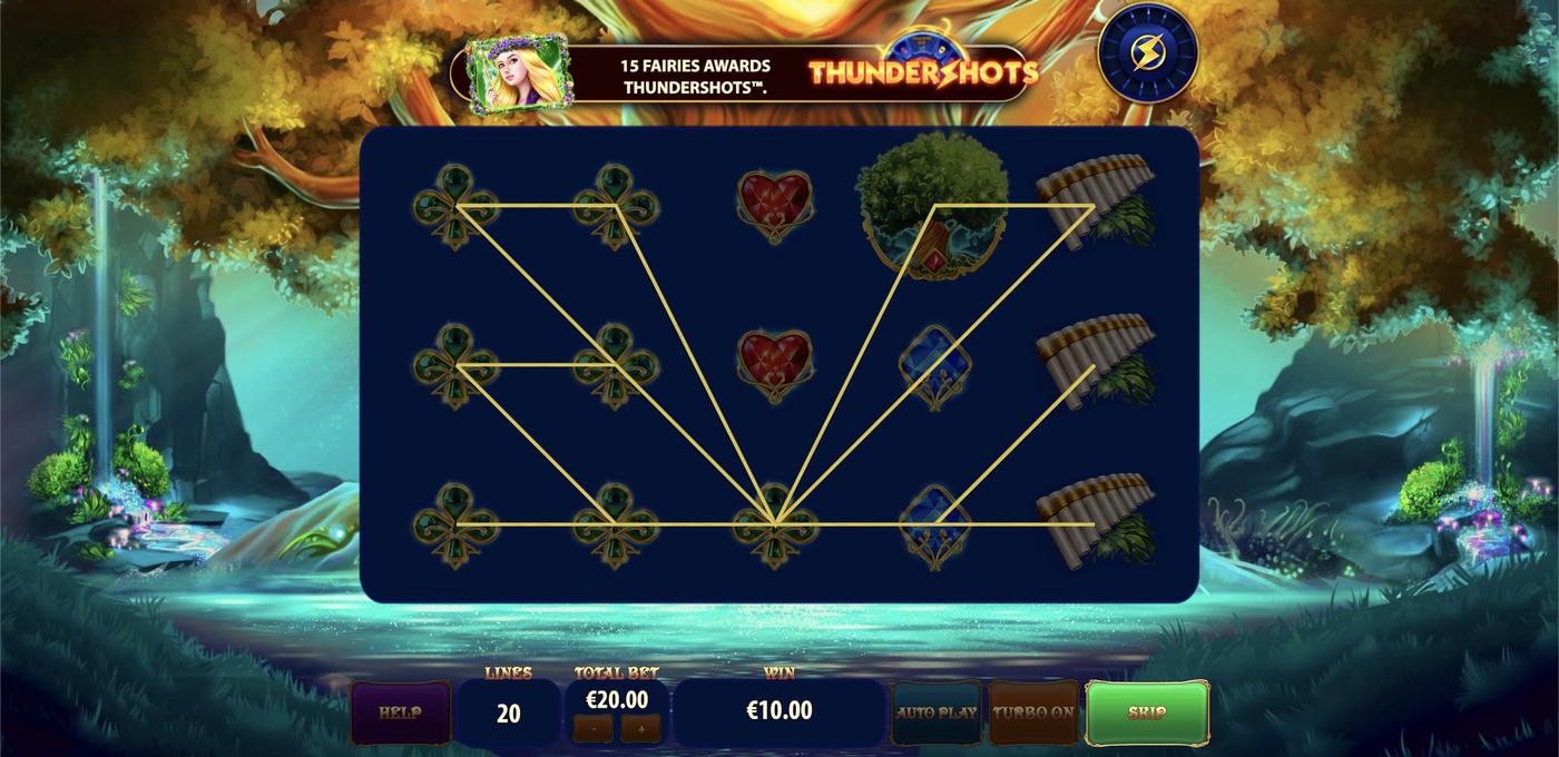Fairy Gathering Thundershots: image of winning