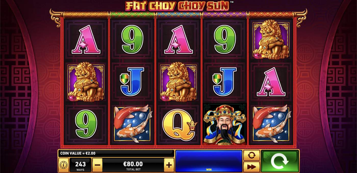 Fat Choy Choy Sun: image of main menu