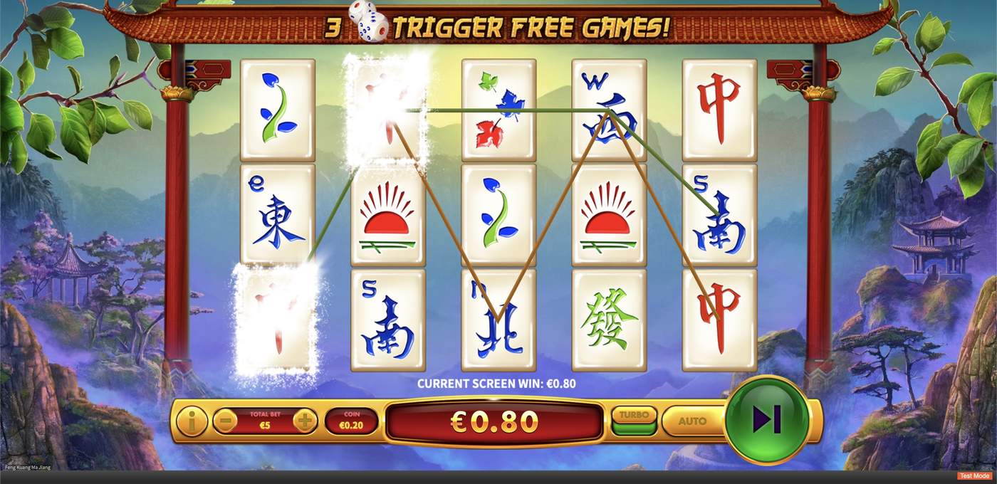 Feng Kuang Ma Jiang: image of winning