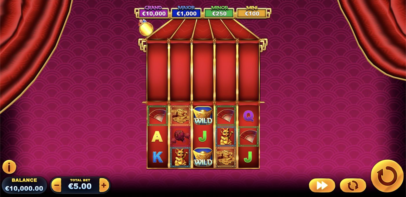 Feng Shui Flip: image of main menu