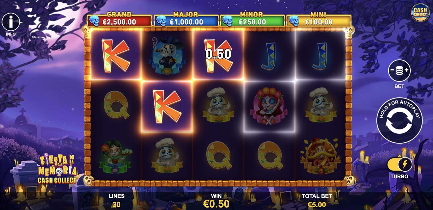 Fiesta De La Memoria: Cash Collect: image of winning
