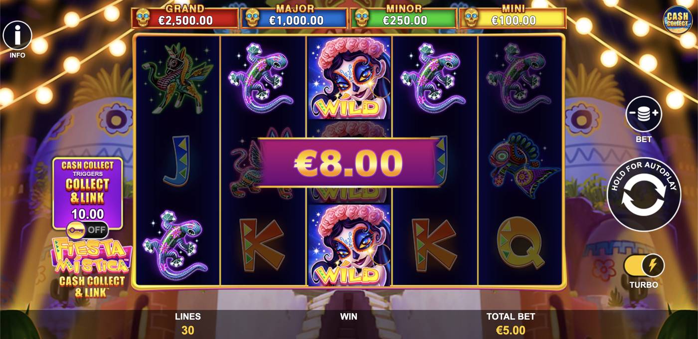 Fiesta Mistica: Cash Collect & Link: image of winning