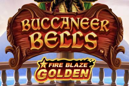 Fire Blaze Golden: Buccaneer Bells Online Slot Logo