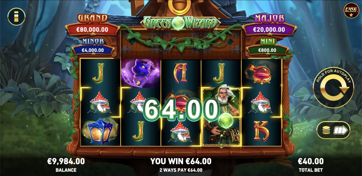 Fire Blaze: Green Wizard: image of winning