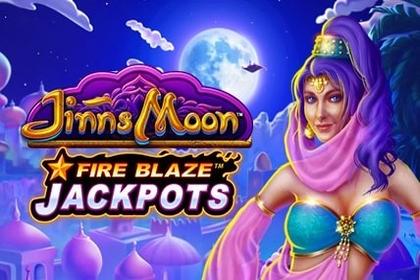 Fire Blaze: Jinns Moon Online Slot Logo