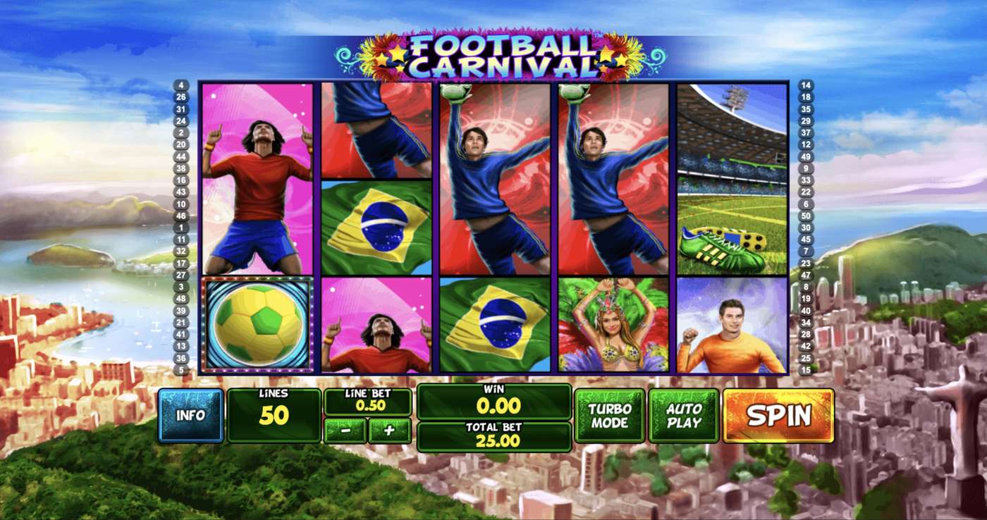 Football Carnival: image of main menu