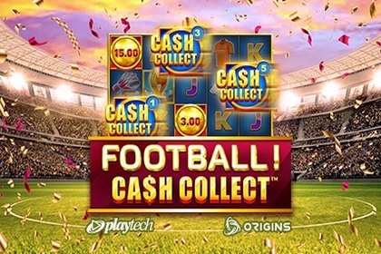 Football! Cash Collect Online Slot Logo