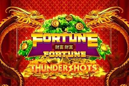 Fortune Fortune Thundershots Online Slot Logo