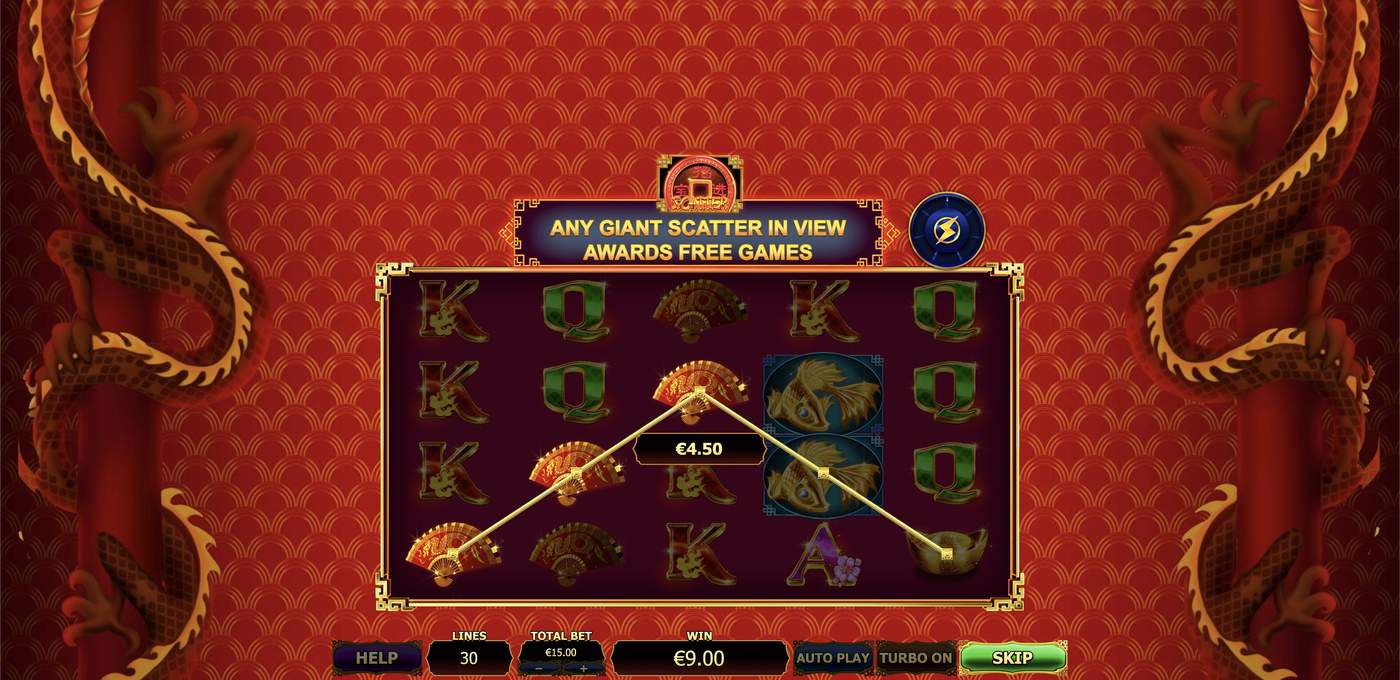 Fortune Fortune Thundershots: image of winning