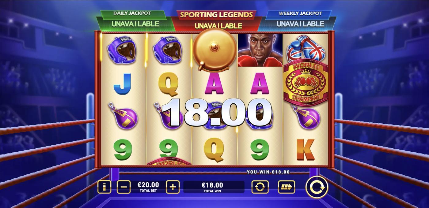 Frank Bruno: Sporting Legends: image of winning