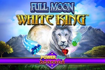 Full Moon: White King PowerPlay Jackpot Online Slot Logo