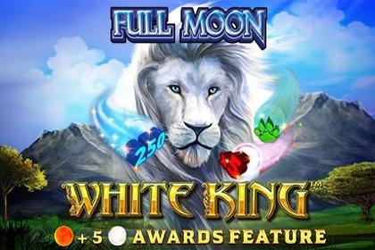 Full Moon: White King Online Slot Logo