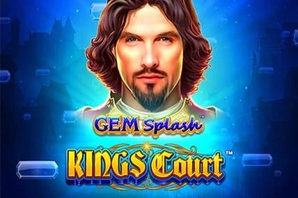 Gem Splash: Kings Court Online Slot Logo