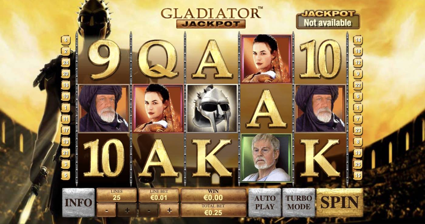 Gladiator: image of main menu