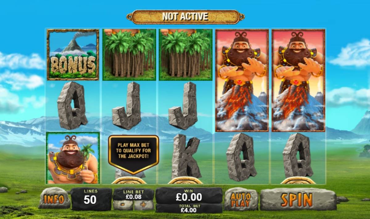 Jackpot Giant: image of main menu