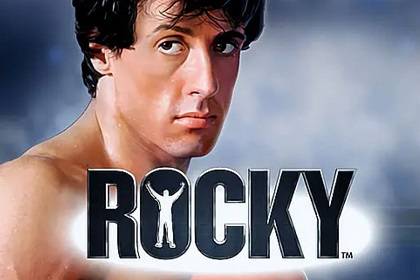Rocky Online Slot Logo